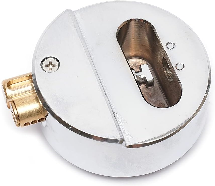 73Mm 2Pcs Hidden Shackle Padlock with 4 Keys U33005