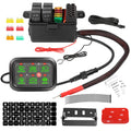 6 Gang Touch Switch Panel with Harness V858780