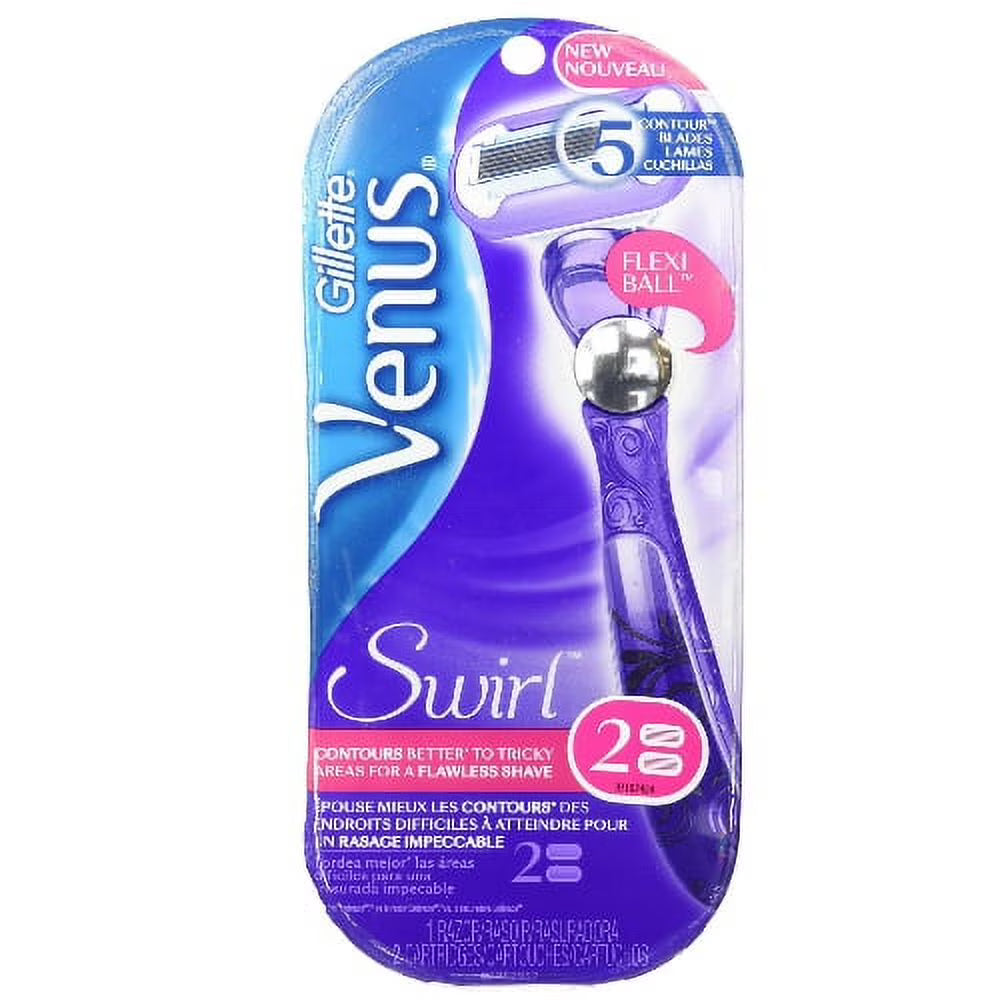 Women's Razor Handle with 2 Razor Blade Refills P526