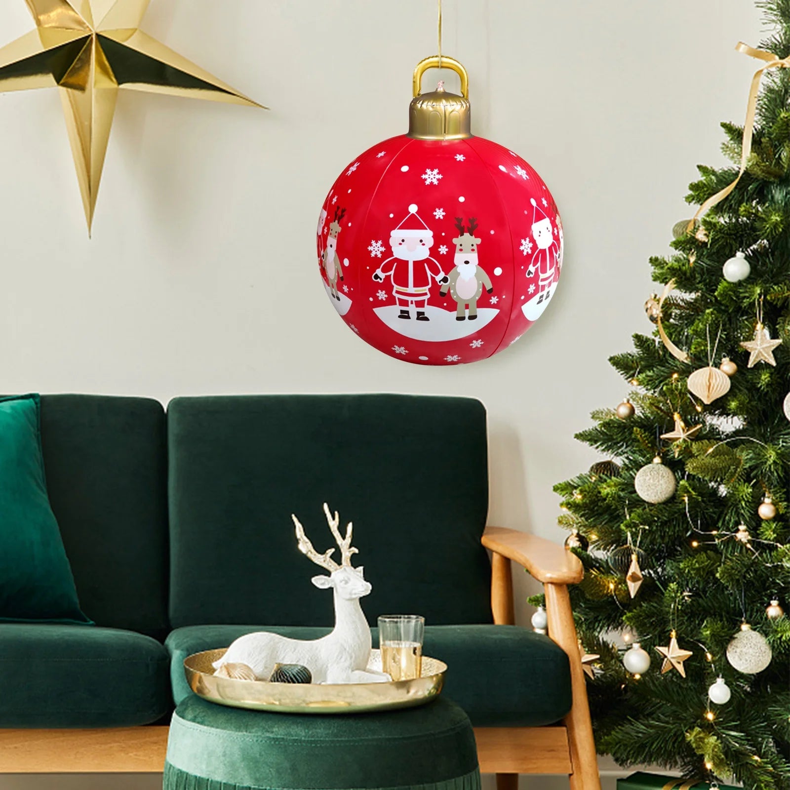 Christmas Inflatable Glowing Decoration Ball P314537