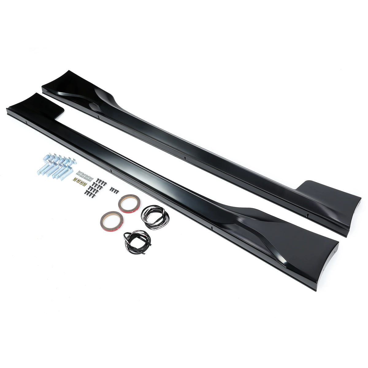 Black ABS Side Skirts for Subaru BRZ Scion FR-S Toyota 86 Coupe 2-Door N40908