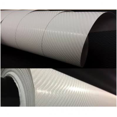 White Carbon Wrapping Film 152cm x 300cm L78626