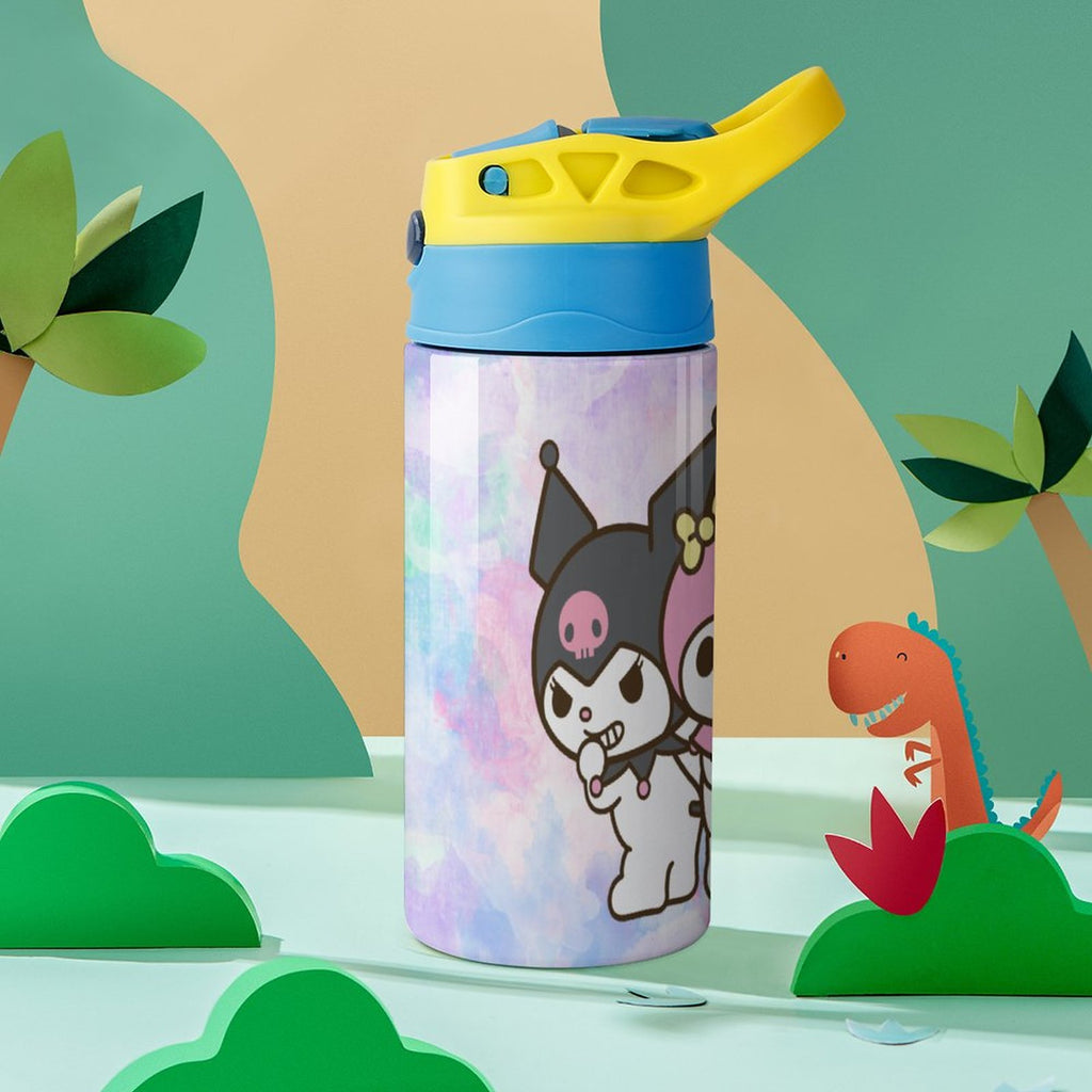 Stainless Steel Straw Water Bottle T166051