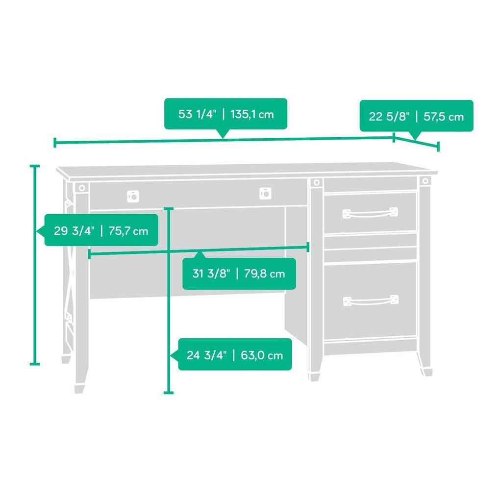 Washington Cherry Finish Desk U992744