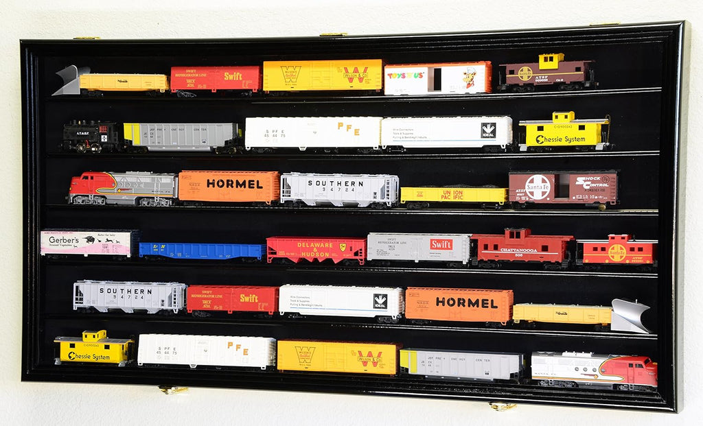Cherry Display Case Cabinet Wall Rack Z72800