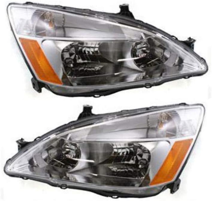Passenger Side Hybrid Combination Headlight for Honda Accord 2003-2007 K738