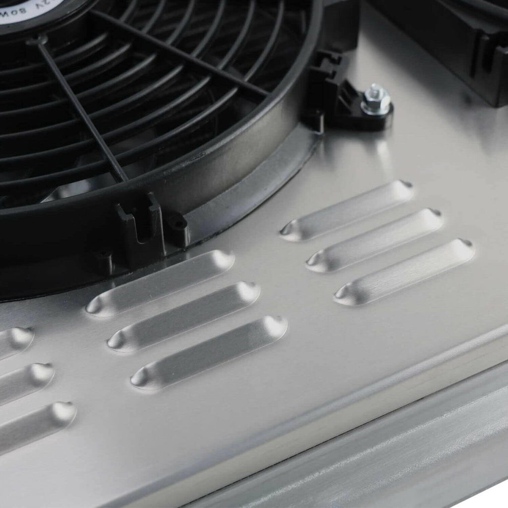 3 Row Aluminum Radiator with Electric Fan Shroud Relay G340014