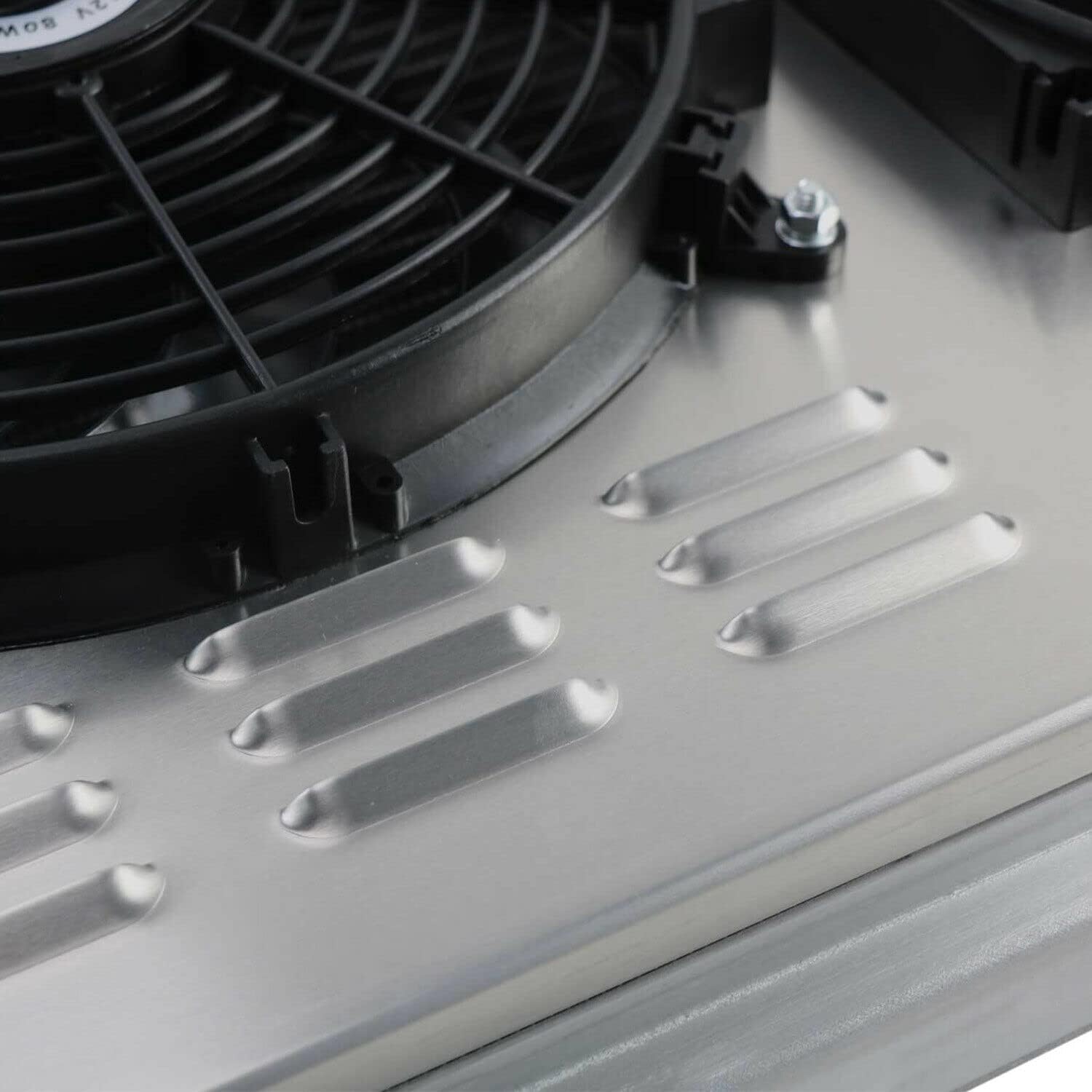 3 Row Aluminum Radiator with Electric Fan Shroud Relay G340014