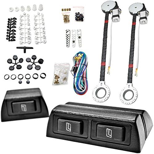 2x Car Window Automatic Power Kit Electric Roll Up Y2694