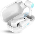 White True Wireless Earbuds with Active Noise Cancelling A7500