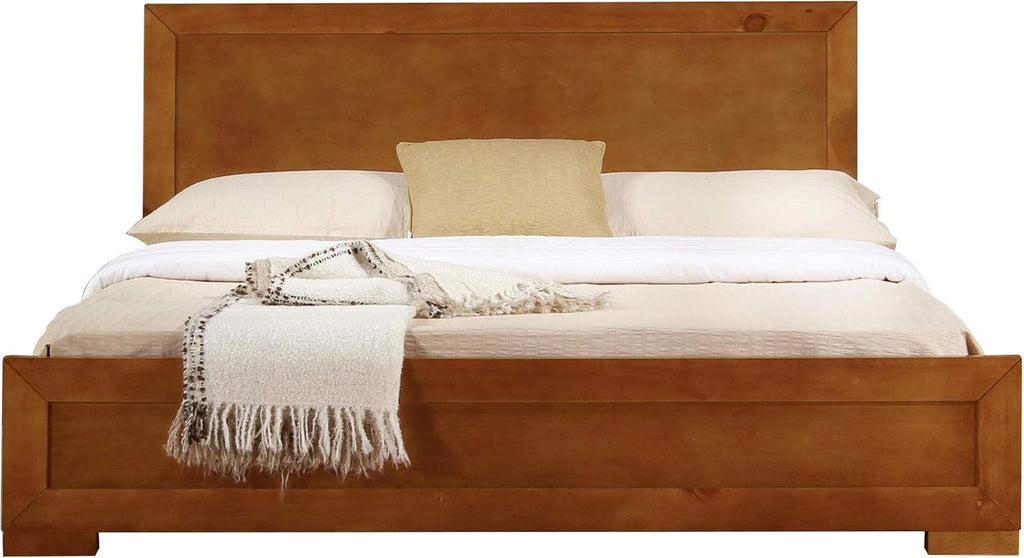Queen Wooden Platform Bed H258968