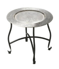 Etched Round Tray Table K53220
