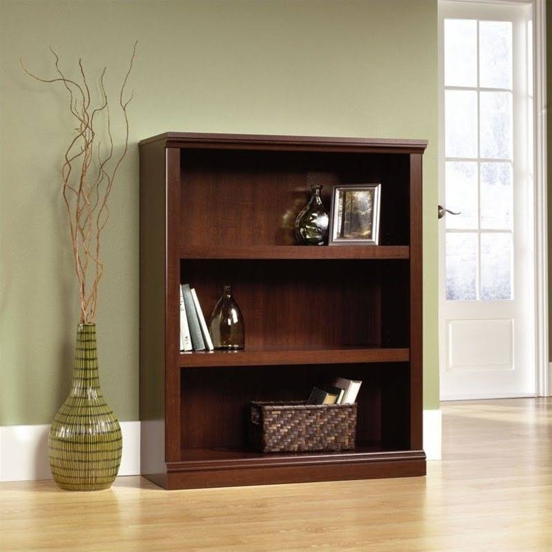 3 Shelf Bookcase in Select Cherry, Red R594
