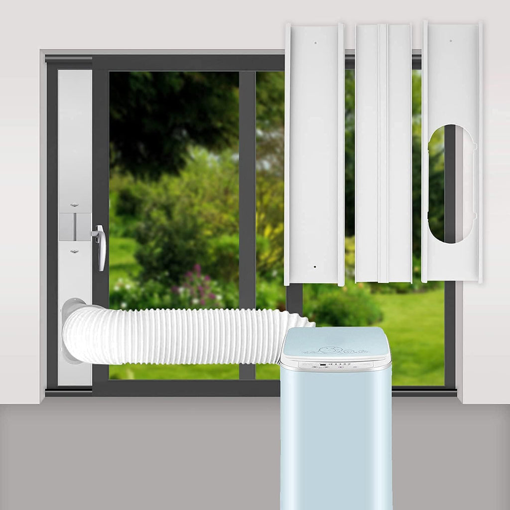 Portable AC Window Vent Kit with Exhaust Hose K5870