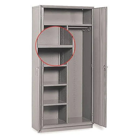 Storage Cabinet with 18x22 Half Shelf R5403