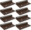 8-Pack 7 Inch 4W LED Retaining Wall Lights, 12V AC/DC Low Voltage, IP65 Waterproof, Soft White 2700K N660