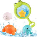Fishing Game Bath Toys with Fish Net J2056