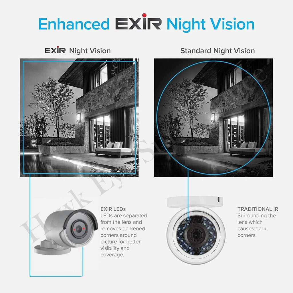 6MP PoE Security IP Camera Night Vision Bullet Onvif IR Weatherproof 2.8mm Lens A3600