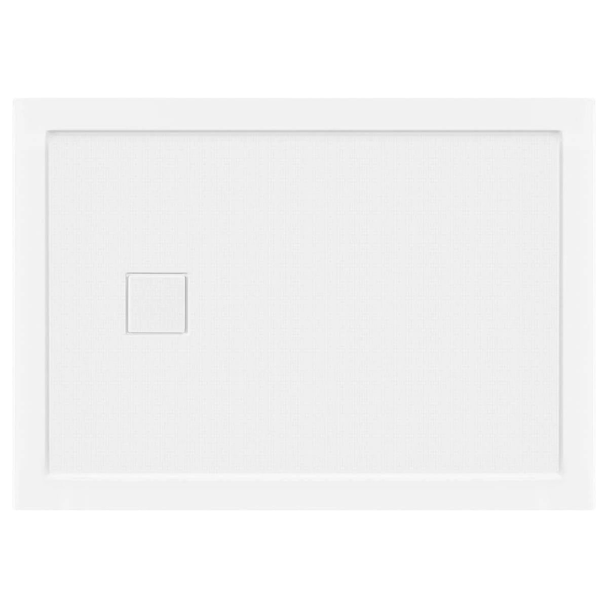48 x 34 Single Threshold Shower Pan Base Left Drain Q151630