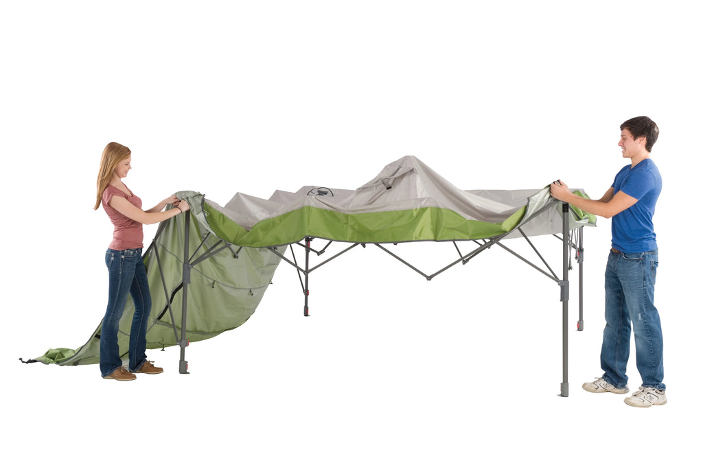 Green 10' x 10' Instant Canopy Gazebo Sun Shelter X39830