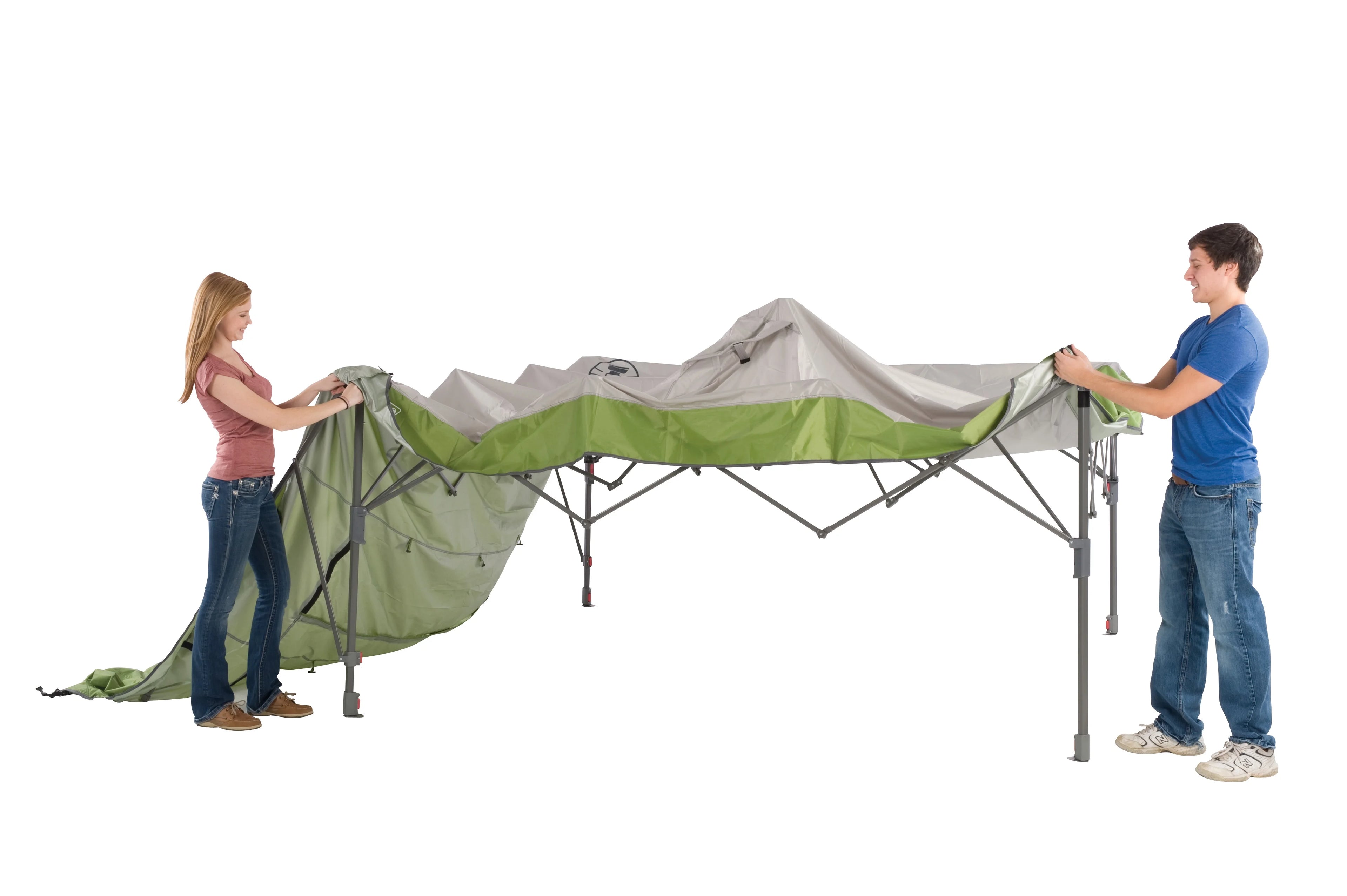 Green 10' x 10' Instant Canopy Gazebo Sun Shelter X39830