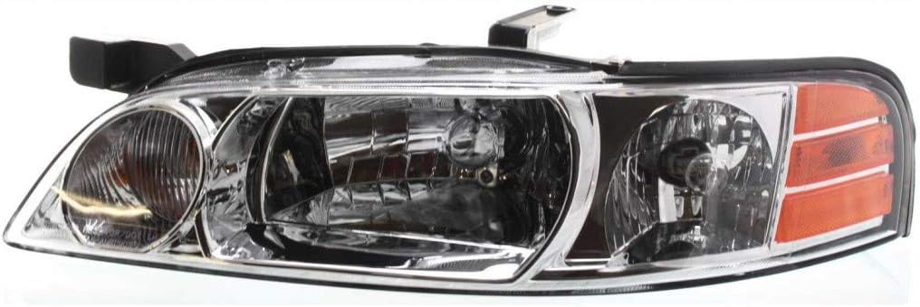 Nissan Altima Headlight Assembly 2000 2001 Passenger Side Halogen H2437