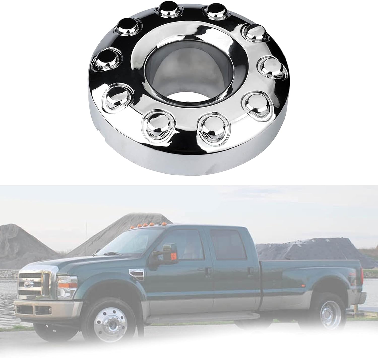 Center Hub Cap Wheel Simulator 10 Lugs 1 Piece L211914
