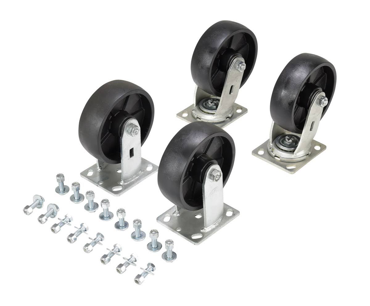 6x22x2x22 Glass Filled Nylon Caster Kit D29149