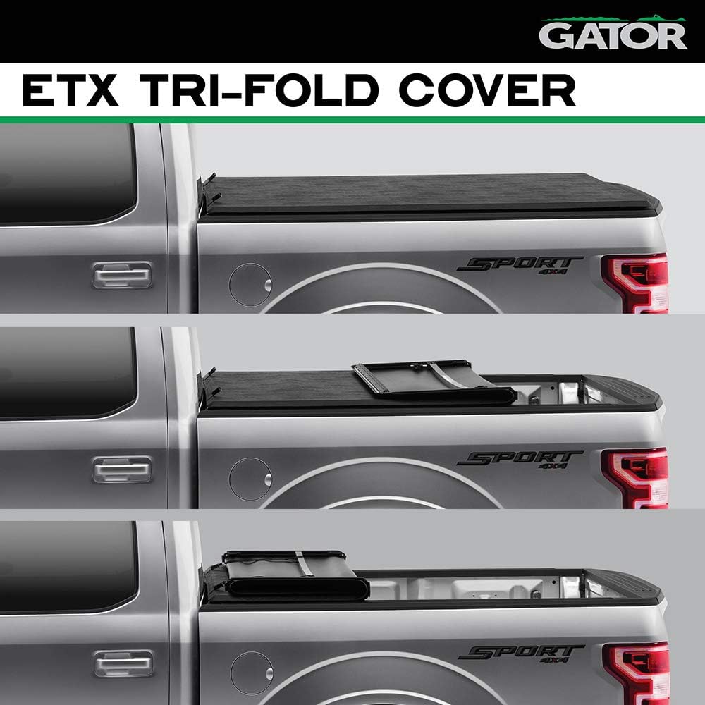 Soft Tri-Fold Truck Bed Tonneau Cover M3491