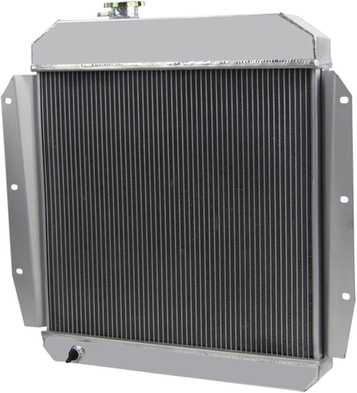 62MM 4 Row Core Aluminum Radiator with Fan Shroud C998009