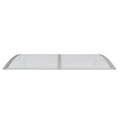 Door Canopy Weather-resistant Polycarbonate Cover L294513