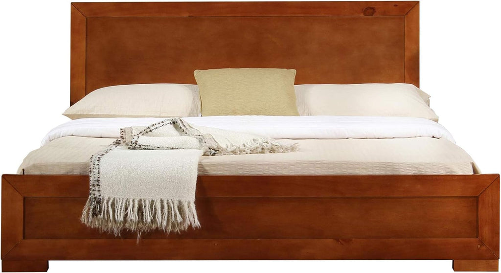 Queen Wooden Platform Bed H258968
