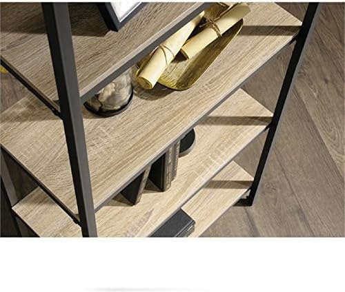 Black Metal Frame 4 Shelf Bookcase Y116646