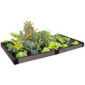 Weathered Wood Raised Garden Bed 4 x 8 x 5.5 J76819