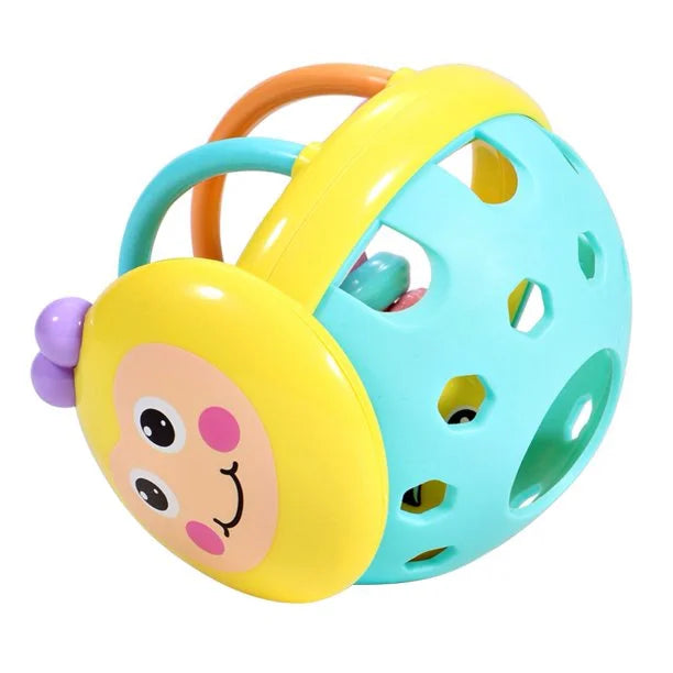 Silicone Rattle Ball Sensory Teether Toy X607248