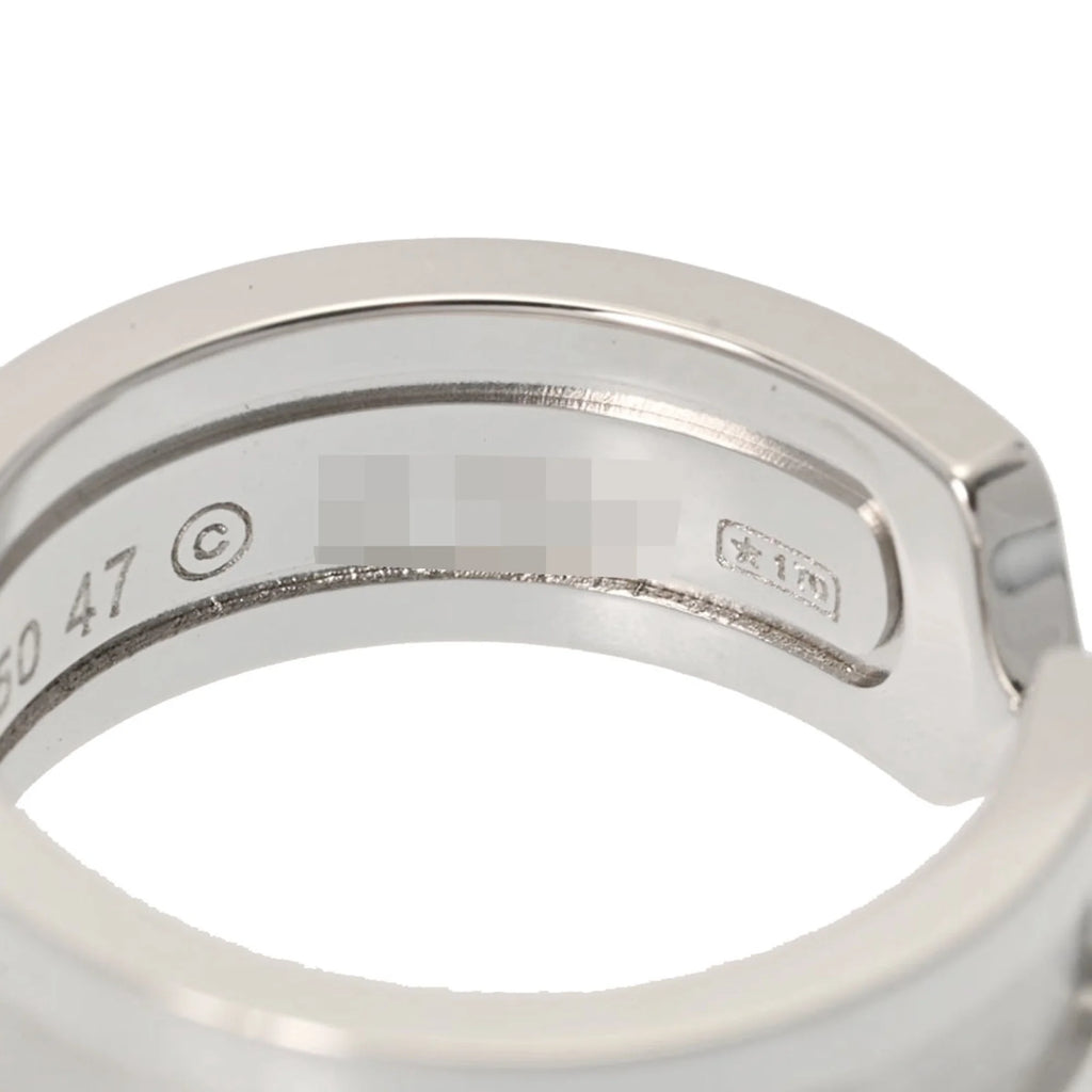 K18 White Gold Diamond Ring K80154