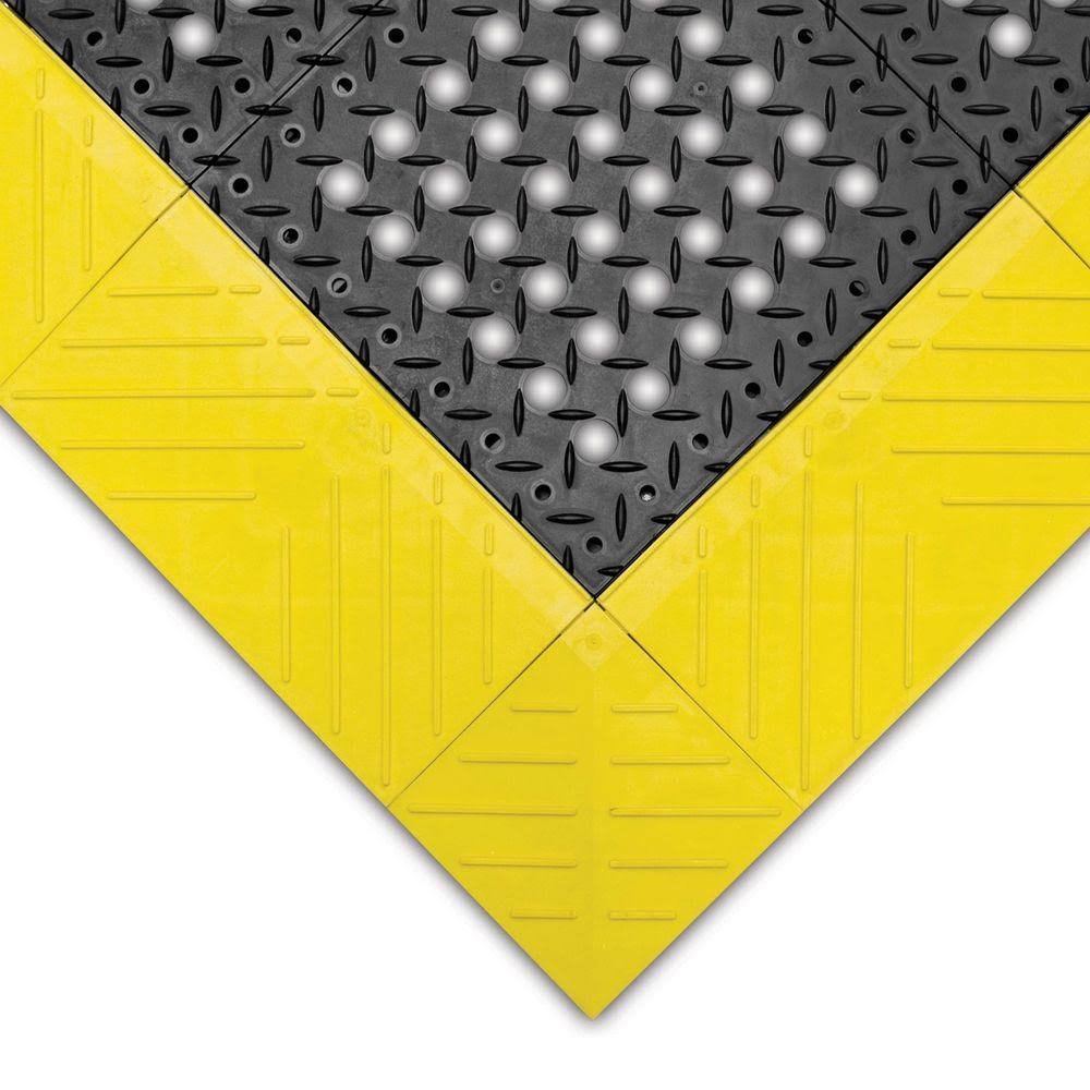 Black Interlock Drainage Runner S138