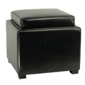 Black Ottoman D1807
