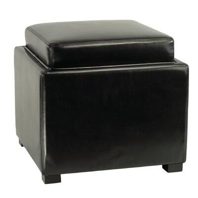Black Ottoman D1807