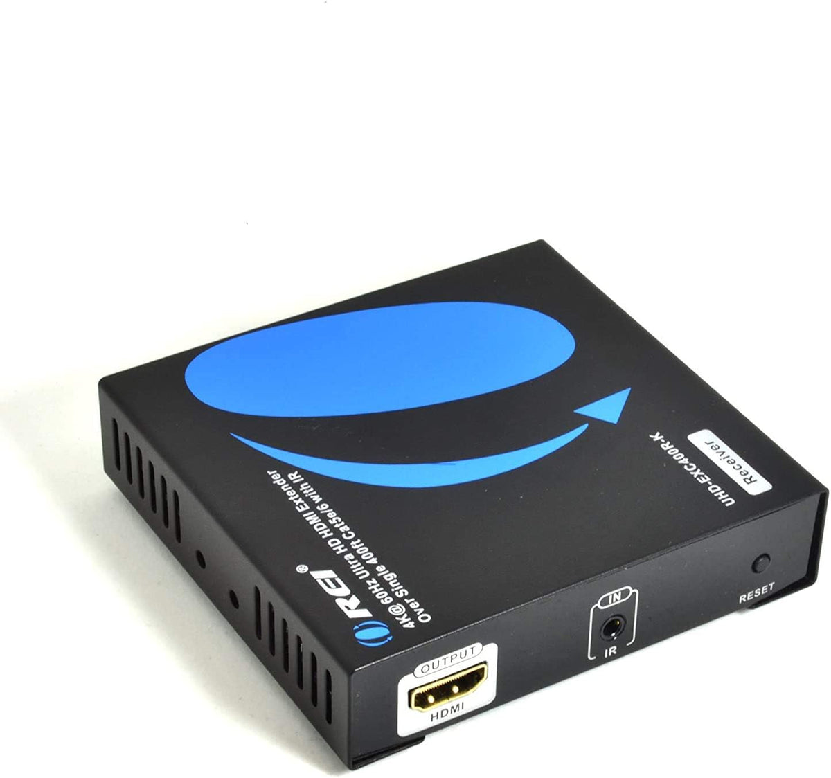 HDMI Extender 4K Balun Over Single CAT6/7 Cable with HDR, IR Control, RS-232, Loop Out, Audio Out D49403