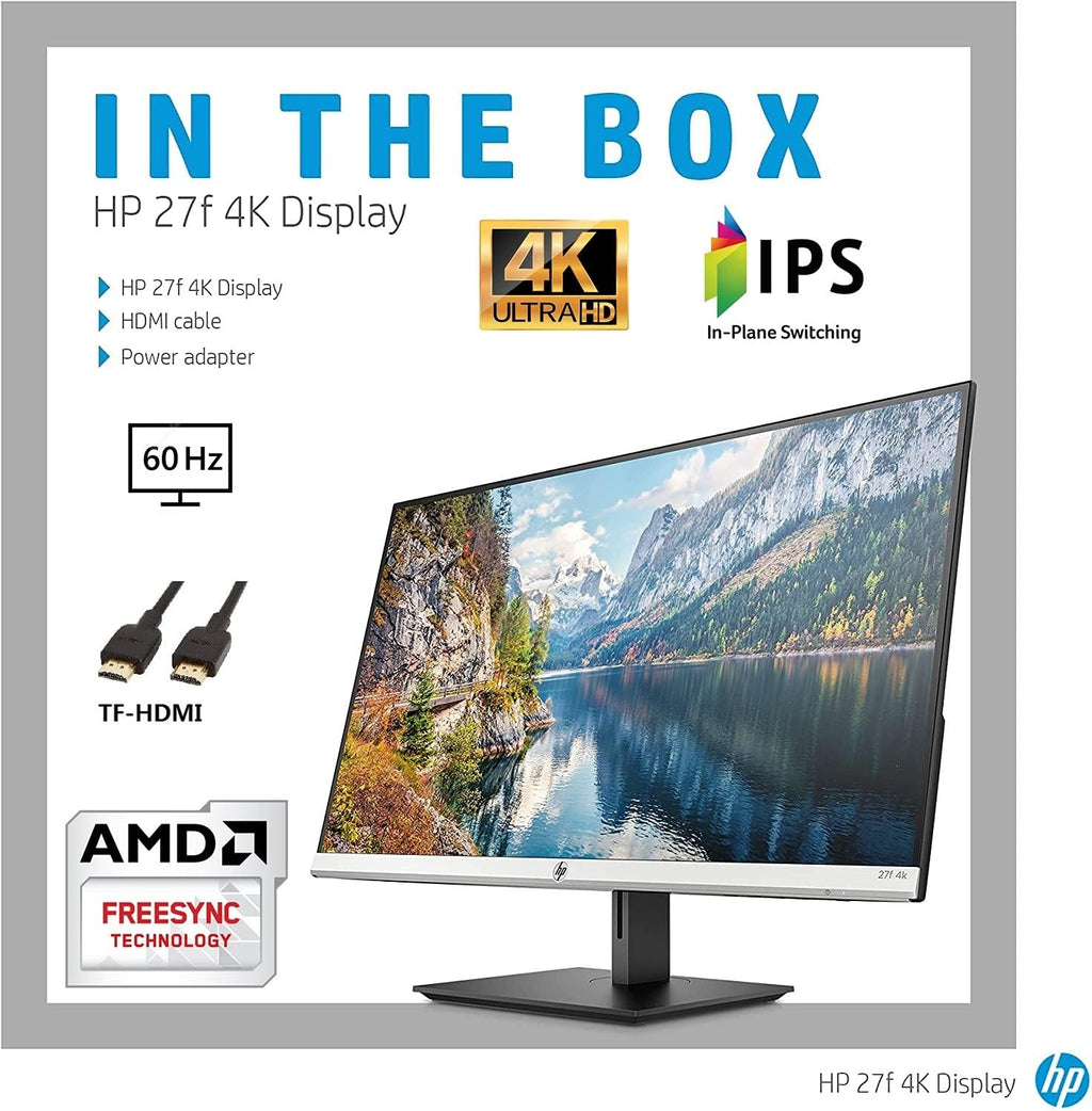 27 4K UHD IPS Monitor with HDMI and DisplayPort W862
