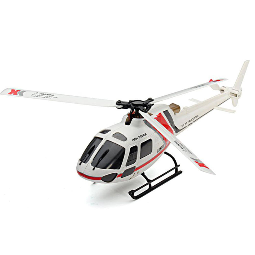 6CH Brushless RC Helicopter with 4pcs 500mAh Lipo Battery M2674