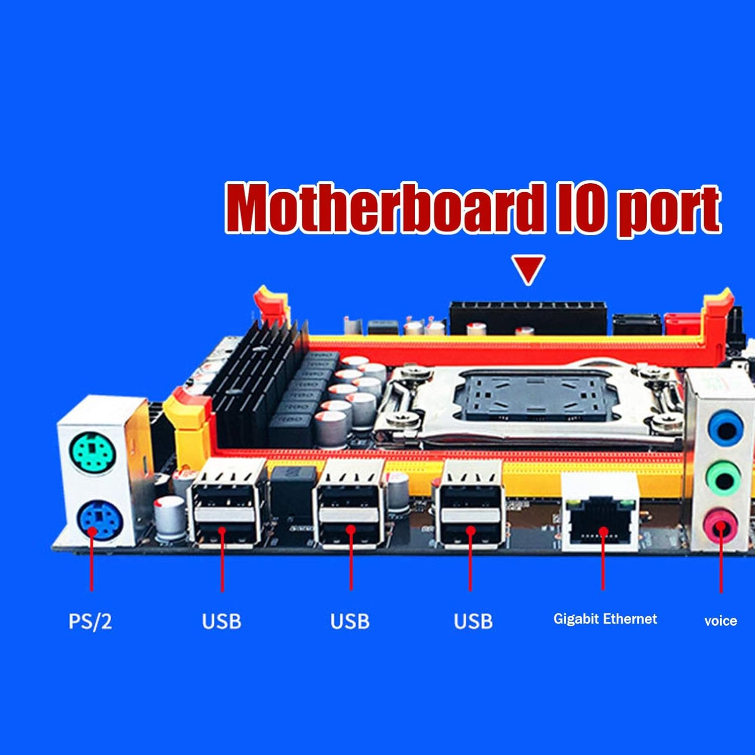 Gaming Motherboard with Indicator Light, DDR3 Memory, Support M.2 Hard Drives U949860