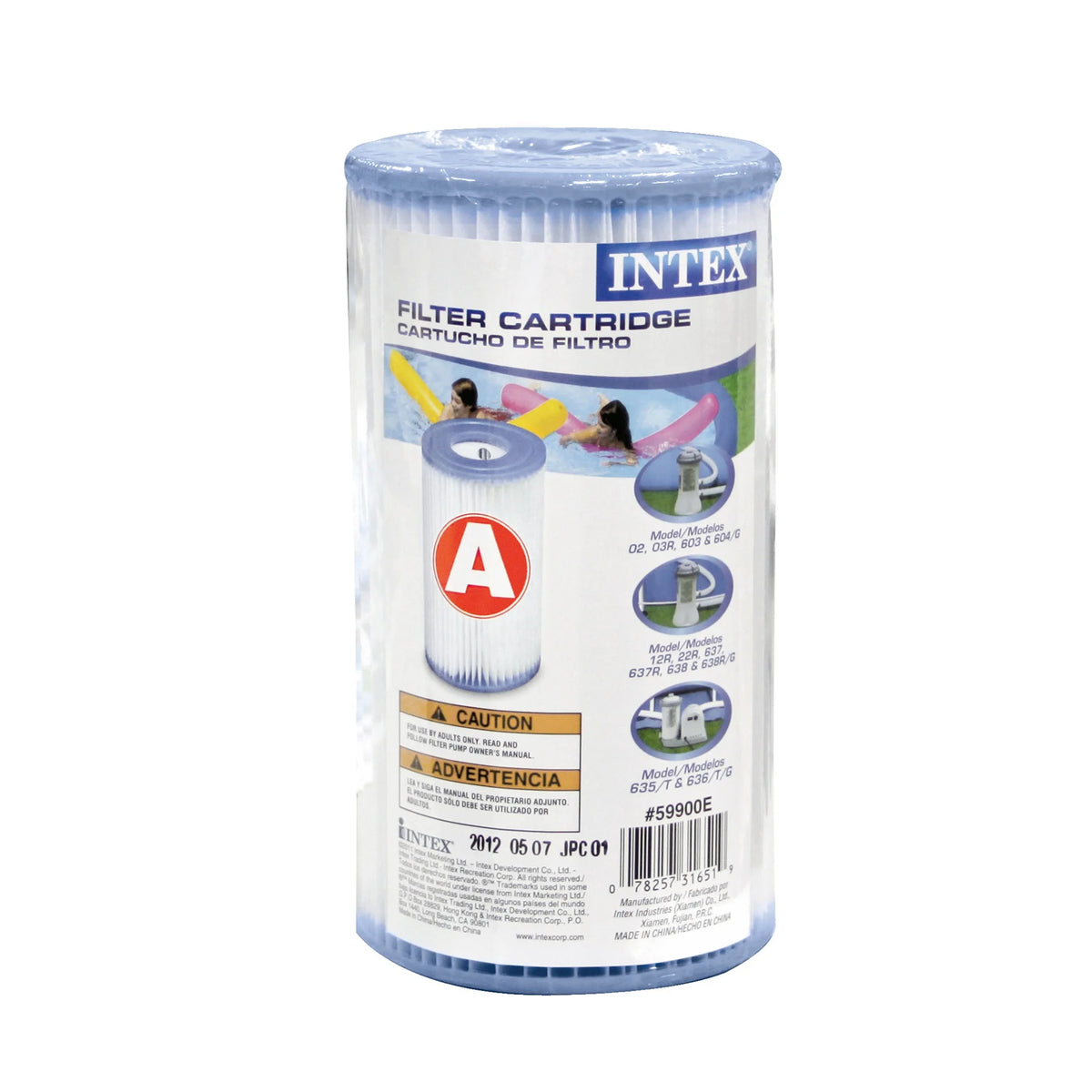 Above Ground Swimming Pool Kit with 6 Replacement Filters Z990