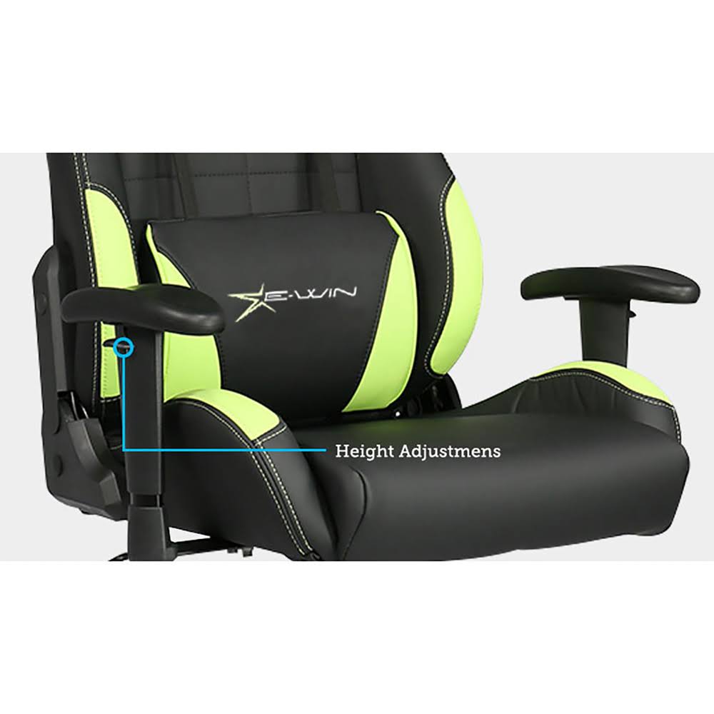Blue PU Ergonomic Desk Chair L4583