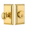 Polished Brass Single Cylinder Deadbolt P998893