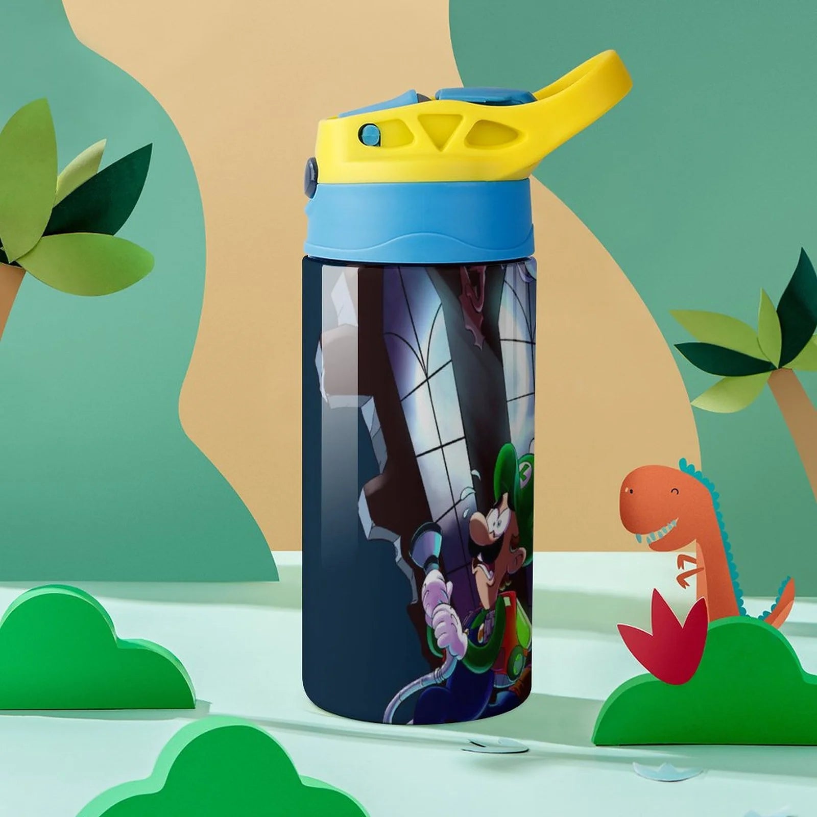 Insulated Stainless Steel Water Bottle with Straw M1612