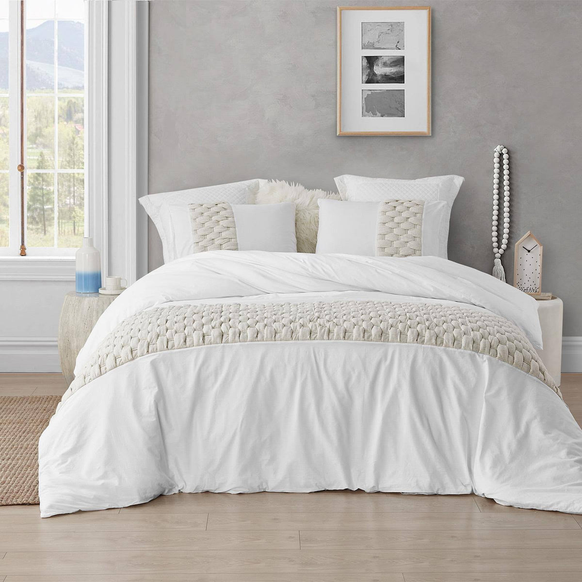 Oversized Knit Duvet Cover S179770