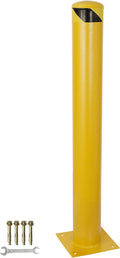 Yellow Powder Coat Safety Bollard Parking Post R1751