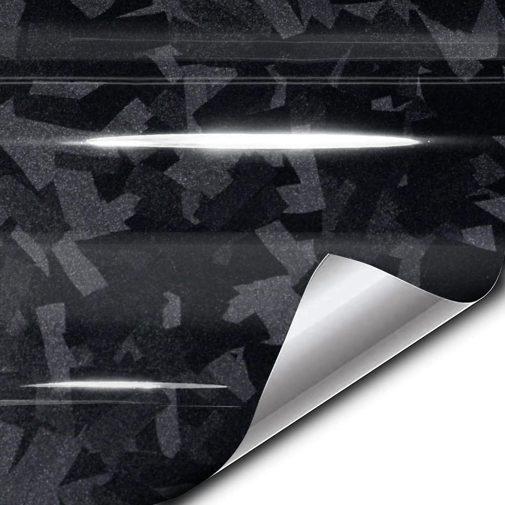 Forged Black Composite Carbon Vinyl Wrap Roll (100ft x 5ft) A907